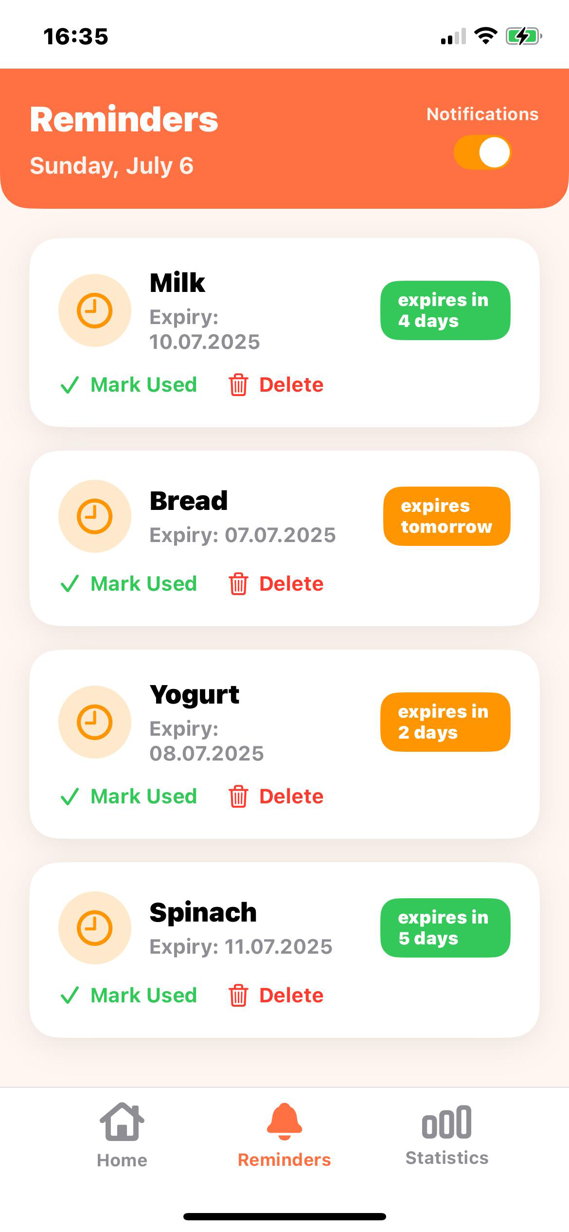 Smart Notifications
